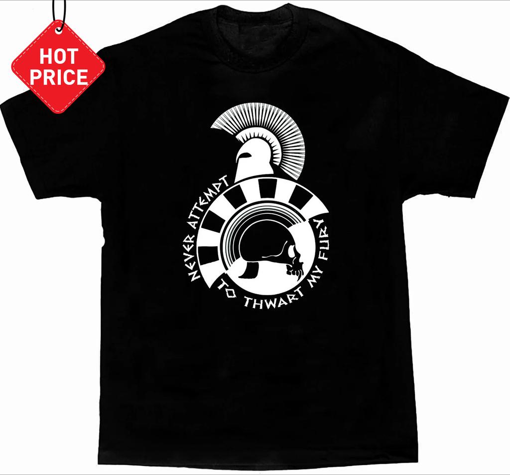 Greek Mythology Ancient Greece Spartan Warriors TShirt Summer Cotton Short Sleeve ONeck Mens T Shirt New S3XL