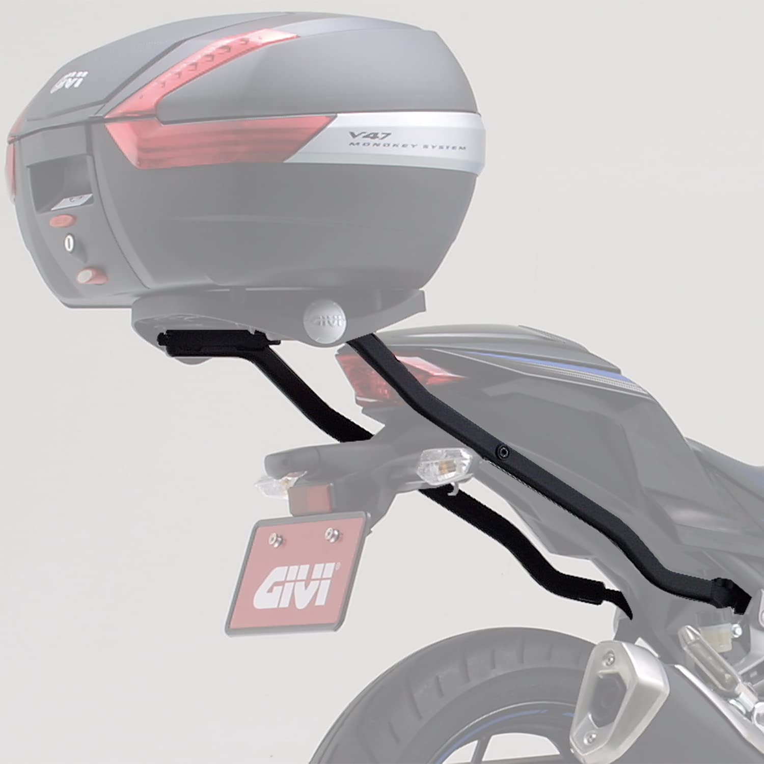 

GIVI Крепление верхнего кофра 4108FZ 94054 Ninja250(13-17) Z250(13-15)