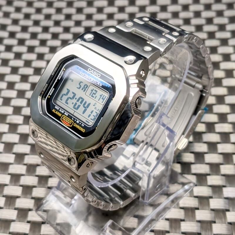 [USED] G-SHOCK 5610 Series Silver Stainless Steel Bezel for GW-M5610 Customization Japan Import