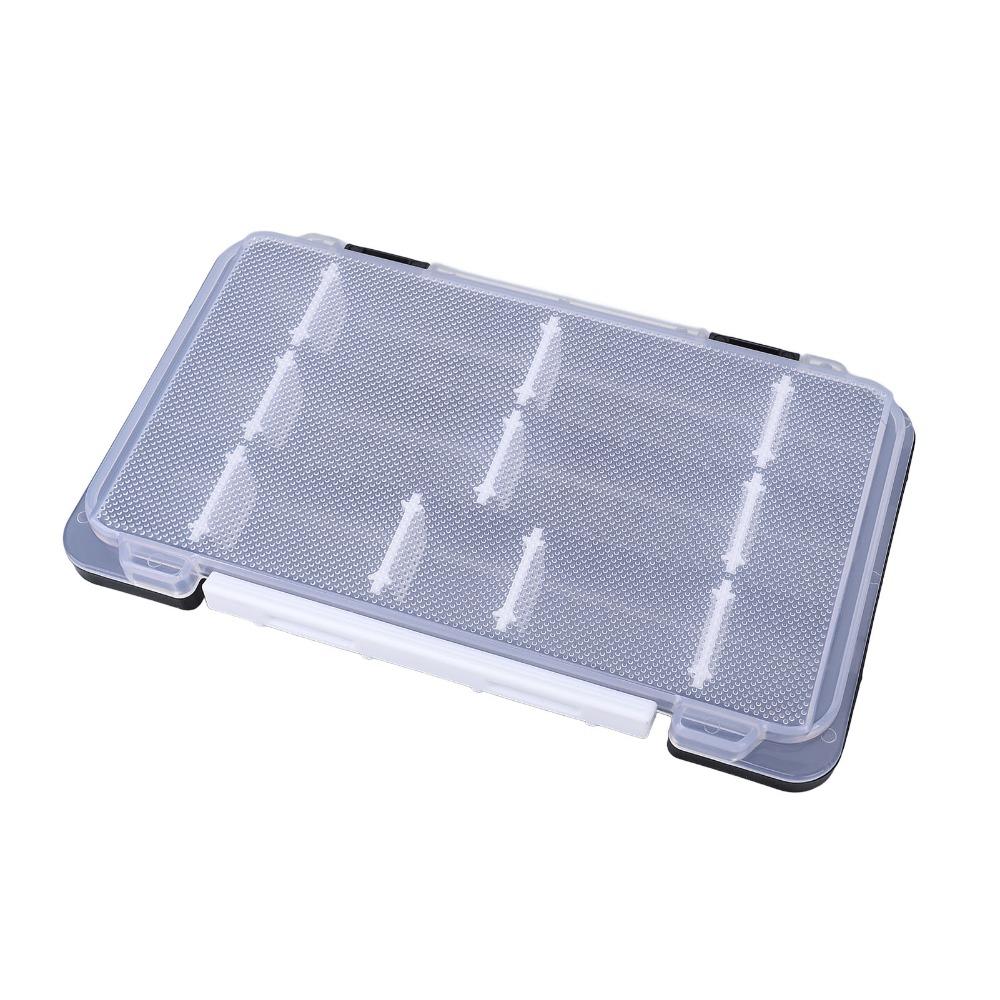 Waterproof Fishing Bait Box Removable Dividers Fishing Storage Case Lure Storage Box Hooks Storage