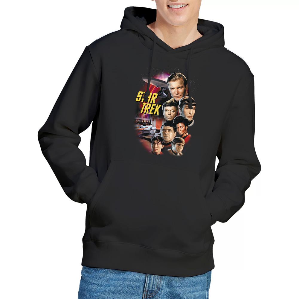 Star Trek Mens The Classic Crew Hoodie