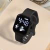 LED Digital Watch Stylish Square Shockproof Sporty Design Student Sport Personality Accurate Digital Watch