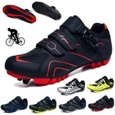 Zapatillas de MTB para hombre y mujer de venta caliente, Zapatillas deportivas de velocidad para ciclismo, Ciclismo de carretera para parejas, Zapatillas de ciclismo, Pedales con clip, Spd M