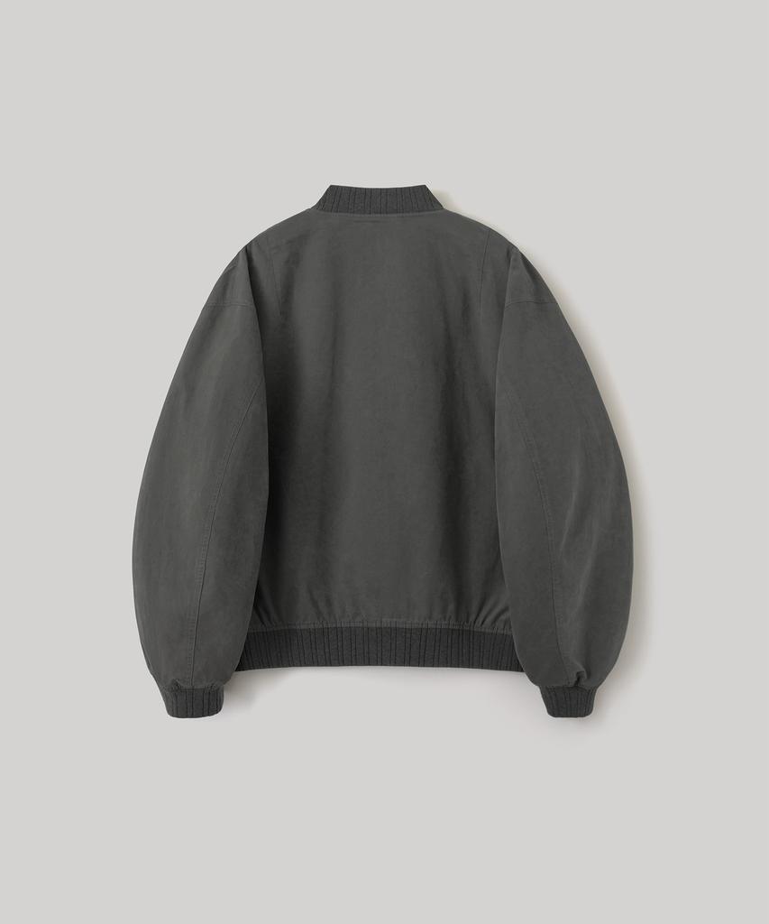 Another Office Brushed Bomber Jacket (Graphite)