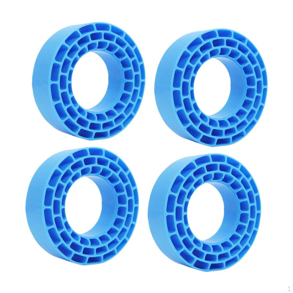 4Pcs Tire Inserts for 1/10 RC Crawler Trucks 1 10 Scale Accessories, Replaces 1:10 Car Part
