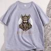 Vintage Head God T-Shirt Lässig Rundhals Baumwolle Kurzarm T-Shirt Streetwear Lockerer Schnitt Grafik T-Shirt Herrenkleidung Streetwear