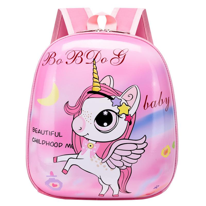 Childrens Cartoon Animal Pvc Backpack With Waterproof And Wearresistant Features For School Use