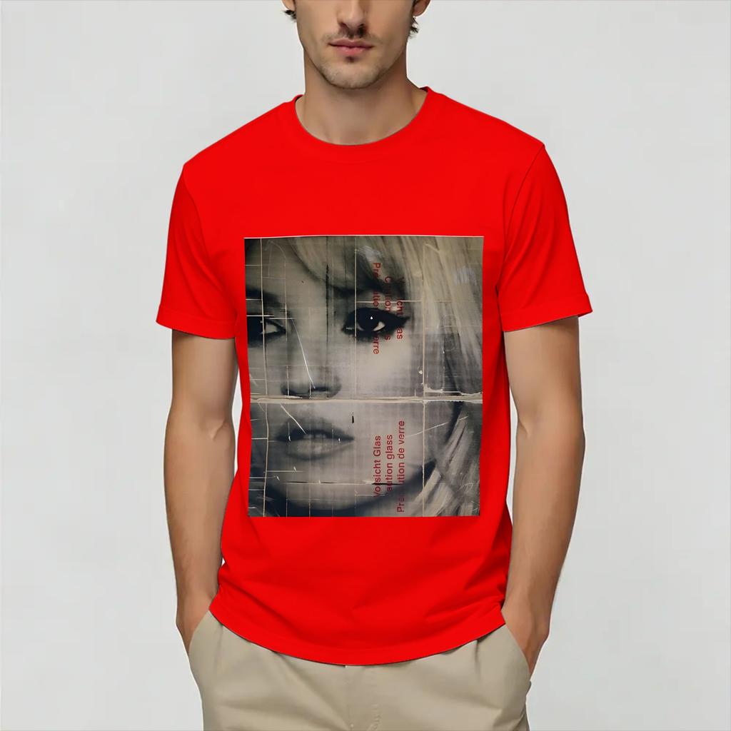 Kate Moss 100% Baumwolle T-Shirt Für Unisex Sommer Lustige T-Shirts Rundhals Neuheit T-Shirt Oversize Günstige Kleidung