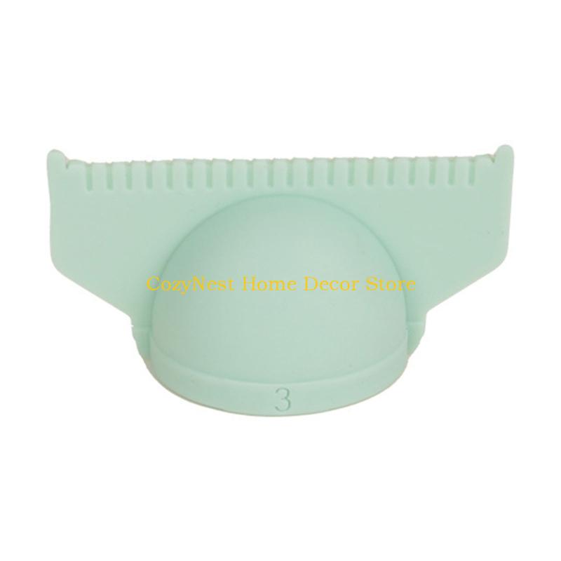 

92MF Silicone Sewing Templates Ruler Quilting Measuring Guides Finger Stitching Aid зелений