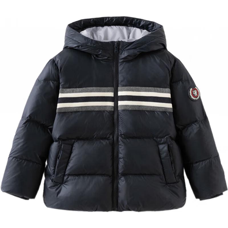 DAVE&BELLA Boys  Waterproof Preppy Down Jacket 120cm