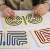Wooden Educational Puzzle Maze: Enhances Fine Motor Skills & Color Recognition