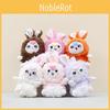 Rabbit Plush Cartoon Toys Keychain Stuffed Dolls Bag Decorations Gifts Kids