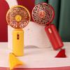 Portable Pocket Fan Chinese Style 2 with Tassel Speed LED Night Light USB