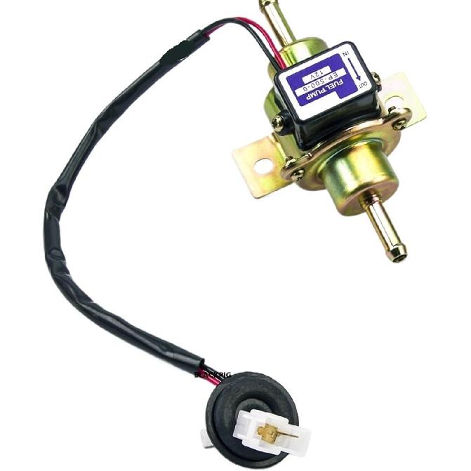 DC12V EP500-0 24V HEP-02A Universal Electric Car Fuel Pump Diesel Petrol Gasoline Spare Parts(12V EP-500-0)