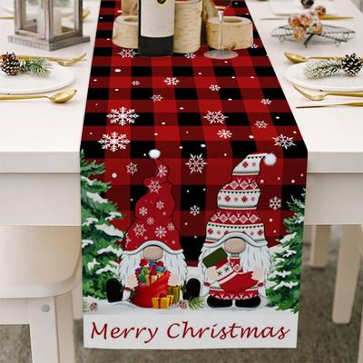 Creative Christmas Table Flag American Light Luxury Tablecloth Wedding Party Table Decoration Tablecloths