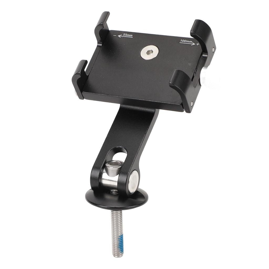 Aluminiowy Uchwyt na Telefon Rowerowy Uchwyt na Telefon do Mostka Rowerowego Pasuje do Roweru Szosowego i Górskiego