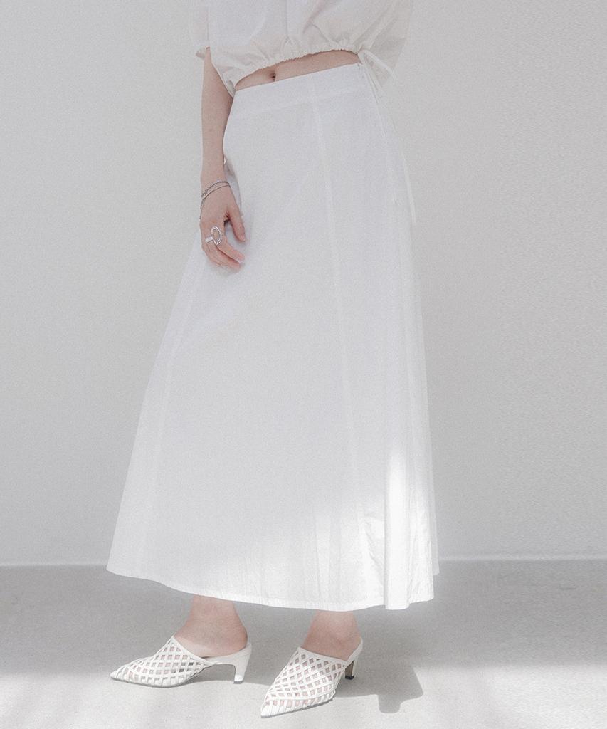 Memua Orb Cutout Flare Skirt