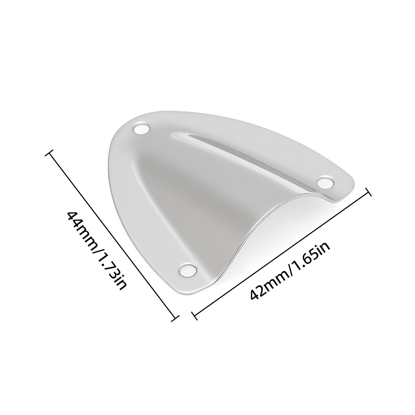 

Marine Hardware Stainless Steel Clam Shell Midget Boat Vent Hose Cable Clam-shell Cover Boat Yacht Ship Accessories 45/55/93mm S 45X40MM