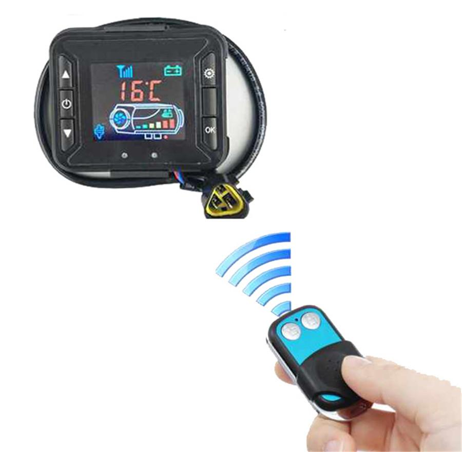 12V Car Truck Diesel Parking Heater LCD Monitor Switch+Remote Controller Kit