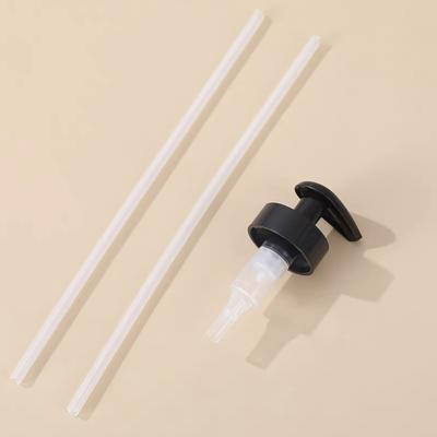 Food Grade Jam Bottle Pump Adjustable Hose Length Ketchup Vinegar Bottle Head NozzleBlack