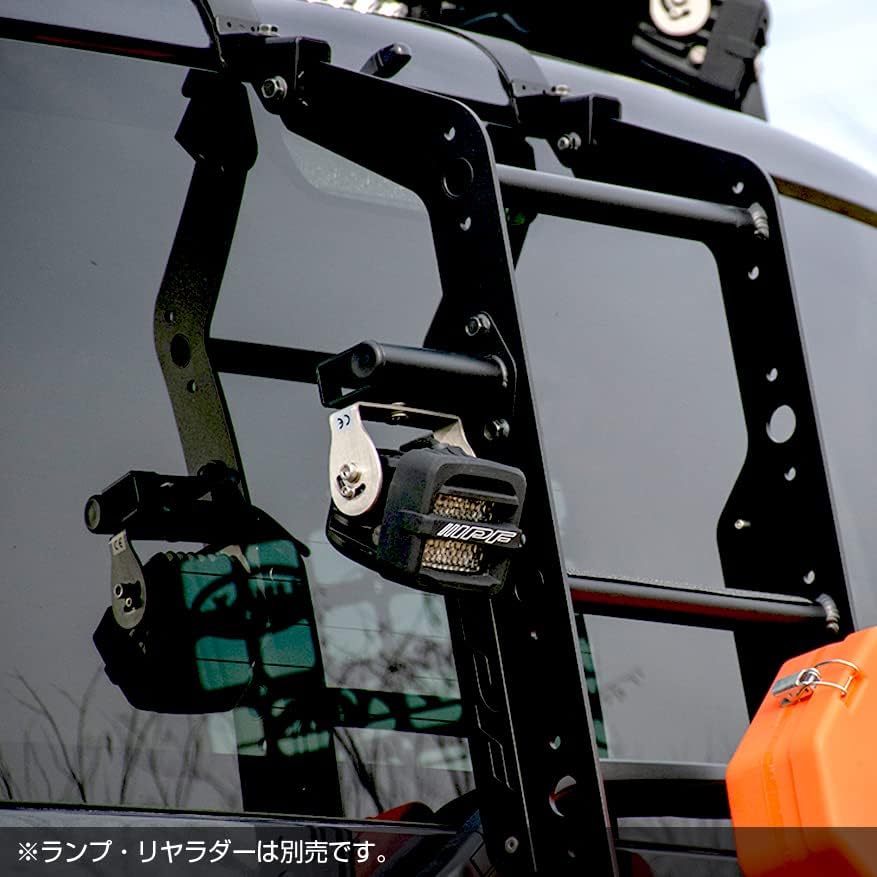 IPF EXP Rear Ladder Lamp Mounting Specially Made in Satin Black Bracket, Designed, Japan, EXL-01P,