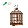 Gabbia per Uccelli Vintage Gabbia per Pappagalli Set Gabbia per Uccelli con Accessori Nido Forniture per Animali Domestici Gabbia per Cocorite Conuri Uccelli Piccoli Fringuelli