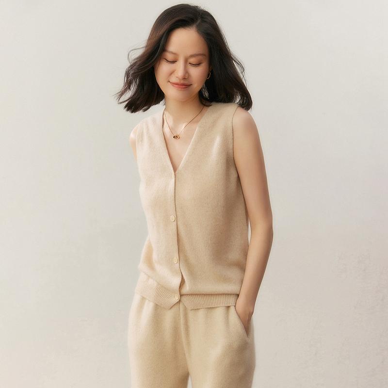 Qinghe 100% Pure Cashmere Women's Sweater - Ultra Soft Luxury Winter Pullover
