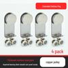 Sliding Shower Door Pulley Wheel Set - Copper Rollers for Glass Doors