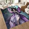 Gothic Style Floor Rug Office Rug Suitable for Playrooms Decorate Room Balcony Game Room Antislip Carpet Office Home Decor Gift for Festivals