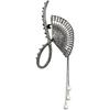 Large Hair Claw Clip With Tassel Decor Vintage Chinese Style Alloy Accessory Women Elegant Updo Holder