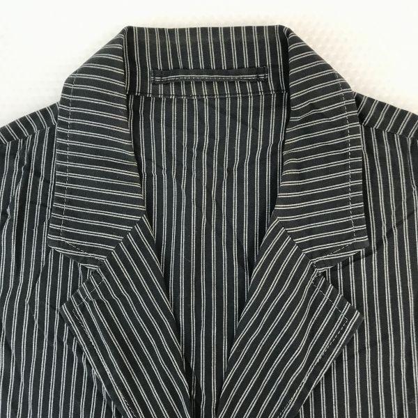 ABAHOUSE Striped Tailored Jacket Men’s L Navy White(USED)