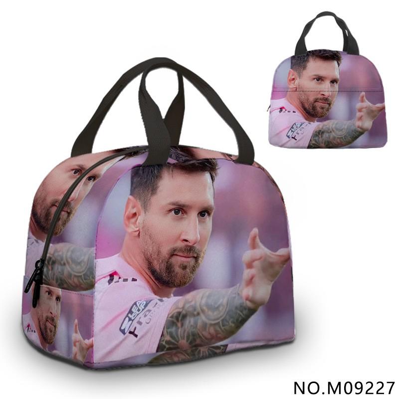 Insulated Lunch Bag Kids Students Adults Portable Food Carrier With Ice Pack Compartment Oxford Fabric Modern Minimalist