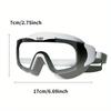 HD Waterproof & Anti-Fog Swimming Goggles - Electroplated Large Frame, Unisex Design for Professionals and Casual Swimmers