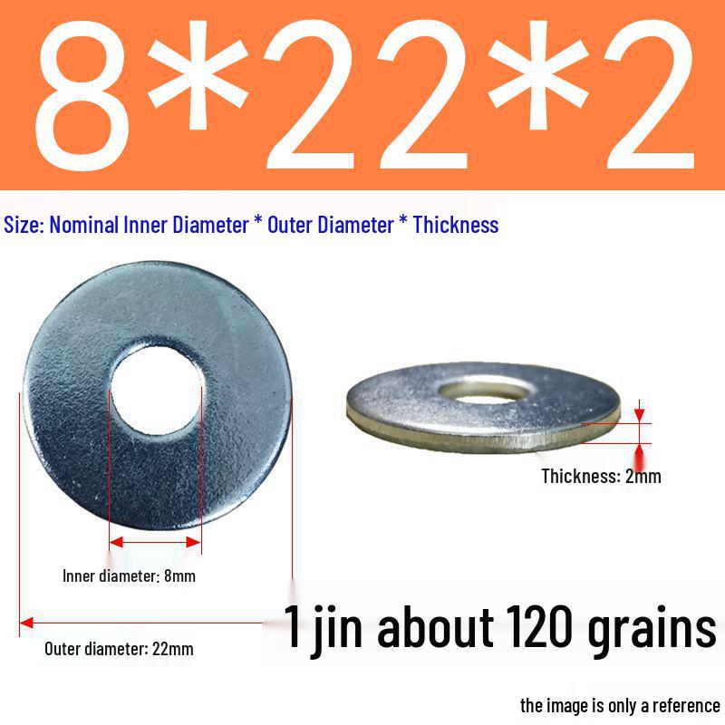 Galvanized Oversized Metal Washers M3-M60