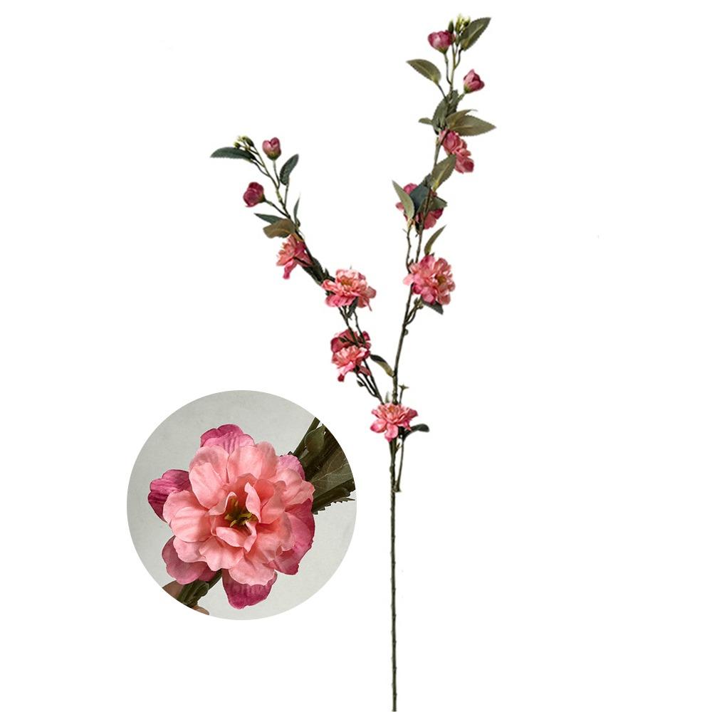 

Plastic Fake Flower Multicolor Simulation Flower Pastoral Camellia Artificial Flower Scene розовый