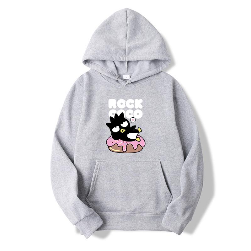 Bad Badtz Maru Hoodies Men Women Autumn Winter Hooded Pullover Sweatershirt Boys Girls Student Hip Hop Hoddie Sweatshirts