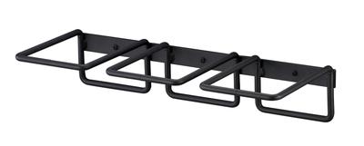 SANEI Demir Tutucu Raf Vidalarla Siyah W2117-D