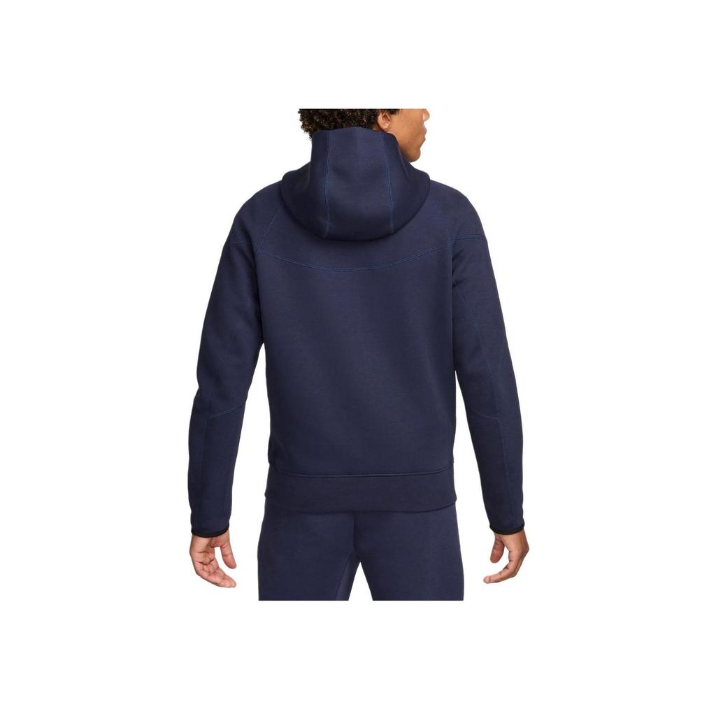Nike Chelsea FC Tech Fleece Windrunner Solid Color Comfortable Fashion Zip Jacket Men Jacket Obsidian FZ4175-452