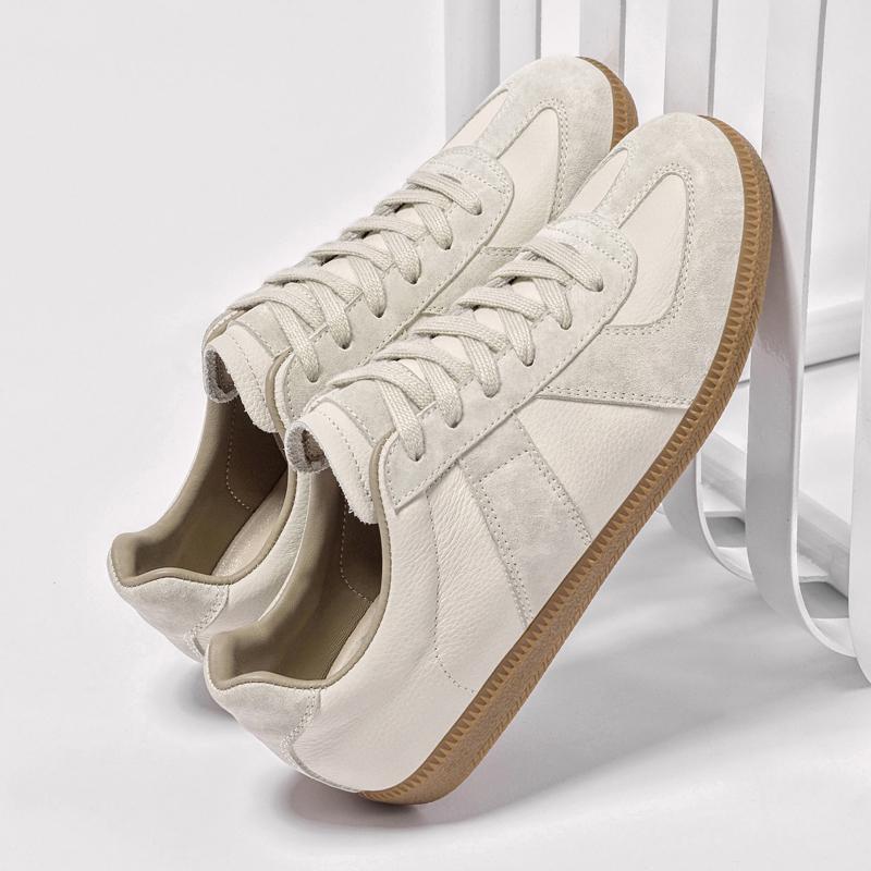 Fashion Handmade Men Casual Shoes Genuine Leather Tenis Masculino Breathable Outdoor Men Walking Shoes High Quality Man Skateboard Shoes