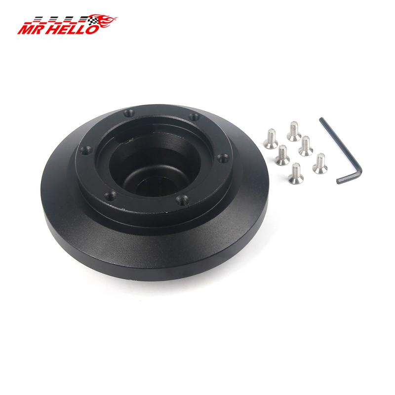 E46H Aluminum Steering Wheel Short Hub Adapter Quick Release Boss Kit for BMW Z4 Z4M E85 2001-2006
