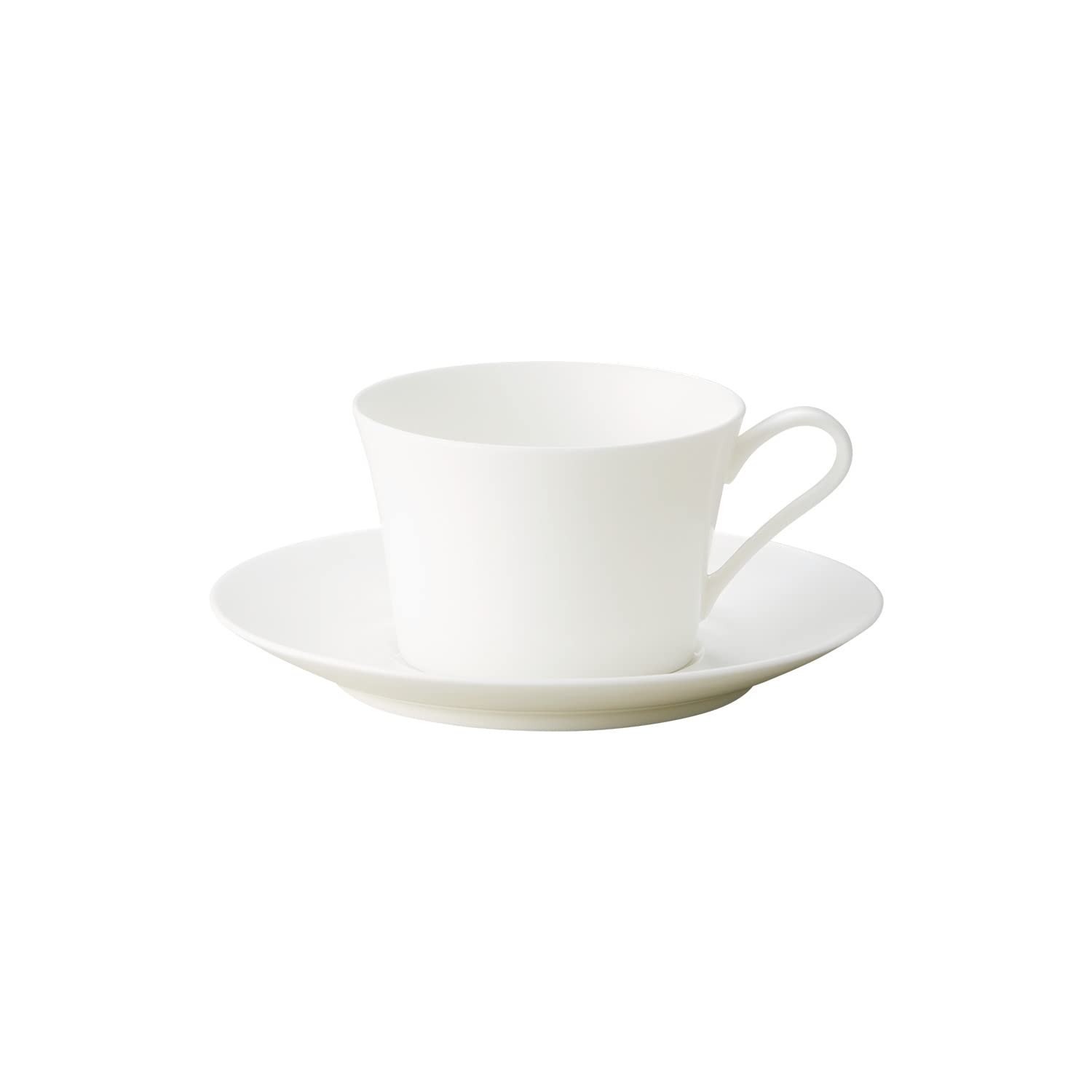 

Noritake Rizzo Forte Cup (for both coffee and tea), 230cc, White Bone China, 93787C/4955