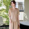 Middle-Aged Women's Summer Fashion Suit Set