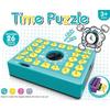 Children Time Board Puzzle Toy Shape Matching Popup Tray Toy Set with Timer Children Shape Cognitive Education Palything