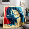 Retro Pop Art Portrait Blanket for All Seasons Blanket Lunch Break Throw Gift