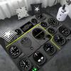 Kampfflugzeug Steuerung Cockpit Kabine Bodenmatte Fußmatte Rutschfest Waschküche Matte Wäsche Dekor Balkon Kind Wohnzimmer