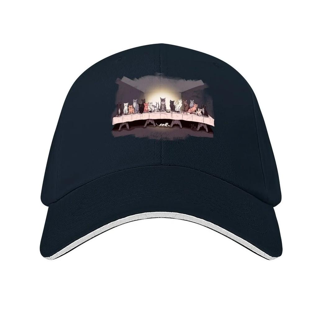 The Cat Supper Baseball Cap Black Hip Hop Kids Hat Dad Hat Luxury Woman Men's