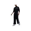 Jordan Solid Logo Brand Print Stripe Detail Jumpsuit Women Jumpsuit Black DQ4630-010