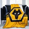 Customizable Wolf 3D Printed Sofa Blanket Living Room Bedroom Study Shawl Super Soft Warm Blanket Birthday Gift