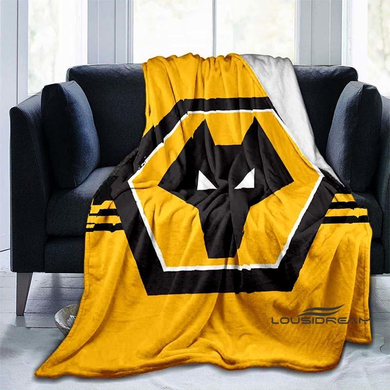 Customizable Wolf 3D Printed Sofa Blanket Living Room Bedroom Study Shawl Super Soft Warm Blanket Birthday Gift