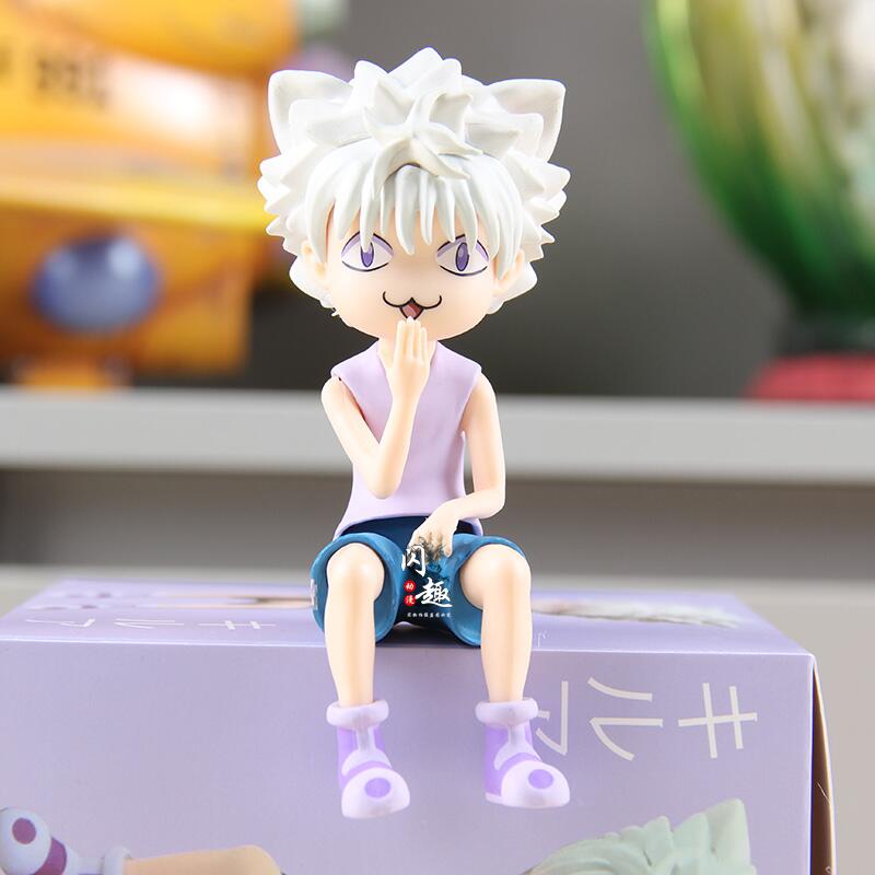 12 см Фигурка Охотник Охотник Киллуа Аниме Фигурка Киллуа Золдик Фигурки Статуэтка Украшение Коллекция Декор Товары Подарок